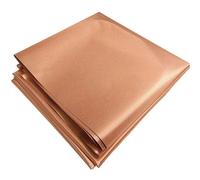 mlhk EMF Protection Fabric Faraday Fabric Sheet RF/RFID Shielding Fabric Blocker Blocking EMI Shielding Conductive Material Shields Signals (5G,WiFi,Cell,blue-too-th),gold-5m