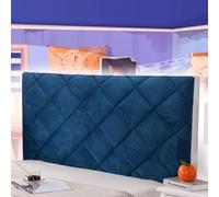 mlhk Headboard Covers for King Size Bed, Pink Headboard Cover, Single Bed Headboard Protector Cover, Dustproof, Blue, 150cm