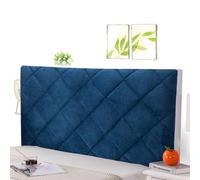 mlhk Headboard Slipcover Headboard Cover Single Headboard Covers All-Inclusive Bed Headboard Cover Slipcover Single/Double/Queen King/Super King Size Beds,blue-180cm