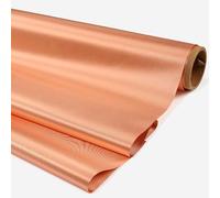 mlhk RFID Shielding Material EMF Protection for Phone and Wifi Faraday Fabric Sheet Anti Radiation Protection Nickel Copper Fabric Micro-Wave Oven,Router Blocks Curtains,gold-2m