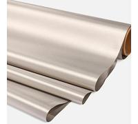 mlhk RFID Shielding Material EMF Protection for Phone and Wifi Faraday Fabric Sheet Blocking EMI Shielding Conductive Material Shields Signals Radiowave Microwave,silver-6m