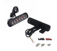 MLHOGHIGD Stop Taillight Universal Motorcycle License Plate Auxiliary