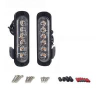 MLHOGHIGD Stop Taillight Universal Motorcycle License Plate Auxiliary