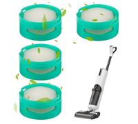 Mlifleue 4 Pack Shark Anti Odour Cartridge, Replacement for Shark Stratos Anti Odour Cartridge, Odour Neutraliser Refill for IZ400UKT/IZ420UKT/NZ860UKT/AZ913UK/AZ913UKT/HZ3000UKT Accessories