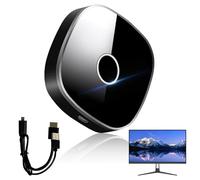 Mlifleue 4K Chromecast Device for TV, Dual Band 2.4G/5G Chrome Cast Wireless HDMI Streaming Device for TV, Support Miracast/DLNA/Airplay, Android/iOS/Windows/Mac/HDTV Projector, Plug & Play
