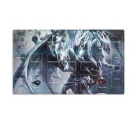 Mlikemat New Playmat Duel Monsters Blue-Eyes Ultimate Dragon Mouse Pad TCG CCG Trading Card Game Mat + Free Bag (ZD014-107)