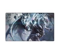 Mlikemat New Playmat Duel Monsters CCG TCG OCG Blue-Eyes Ultimate Dragon Card Game Mat No Zones + Free Bag (ZD014-107-K)
