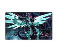 Mlikemat New Playmat Galaxy Eyes Photon Dragon TCG OCG CCG Trading Card Game Mat Mouse Pad with Zones + Bag (Z0039-172-A)