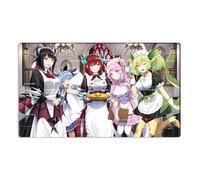 Mlikemat New Playmat Girls Dragonmaid CCG TCG Trading Card Game Mat + Free Bag (ZD014-244-A)