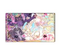 Mlikemat New Playmat LX14 TCG OCG CCG Trading Card Game Mat Mouse Pad with Zones + Bag (Z0039-148-A)