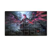Mlikemat New Playmat Neo Galaxy-Eyes Photon Dragon CCG TCG Trading Card Game Mat + Free Bag (ZD039-889-A)
