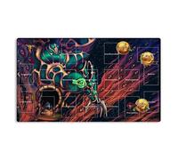 Mlikemat New Playmat Relinquished Thousand-Eyes Restrict TCG OCG CCG Trading Card Game Mat Mouse Pad with Zones + Bag (Z0039-192-A)