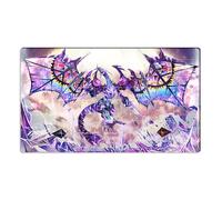 Mlikemat New Playmat XYZ Dragon CCG TCG Trading Card Game Mat with Zones + Free Bag (ZD014-351-A)