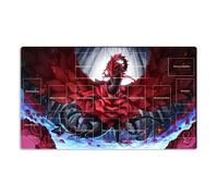 Mlikemat Playmat Black Rose Dragon TCG CCG OCG Trading Card Game Mat Mpose Pad + Free Bag