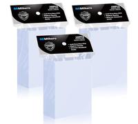 Mlikero 300 Pcs Clear Card Sleeves, Standard Size Trading Card Sleeves Cards Protector Fit for MTG, Football, Sports, Game Cards, 66 x 91 mm