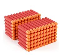 Mlikero Mega Darts Refills fit for Mega Guns, 120 Foam Darts Bulk Red Dart (9.5 * 2 cm)