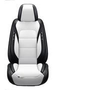 MLINGK Car Seat Covers Fit For Jaguar XF 2007-2020/Jaguar XE 2015-2018 Waterproof car seat cover,White