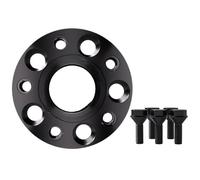 MLIOJU Car Wheel Spacers 2/4pcs 4x108 CB 65.1 M12x1.25 Hub Centric Black Forged wheel spacer For 207 Flange Plate 15/20/25/30mm