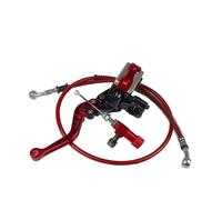 MLIOJU Motorcycle Clutch Lever Motorcycle Modify Brake Master Cylinder Clutch Pump Lever Oil Pipe Kit for Dirt Pit Bike Sport Bike Scooter ATV