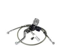 MLIOJU Motorcycle Clutch Lever Motorcycle Modify Brake Master Cylinder Clutch Pump Lever Oil Pipe Kit for Dirt Pit Bike Sport Bike Scooter ATV