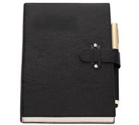 Mljtoyo Academic Diary 2025-2026,Mid Year Diary Planner 25 26 A5 Page a Day, Hardcover Appointment from Jul.2025-Jun. 2026 with Pen, Stickers,Notes,Black 07 2025-06 2026