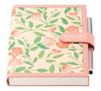 Mljtoyo Diary 2027 A5 Page a Day,Soft Cover Full Year Planner,Pink | Jan 2027 to Dec 2027,A5 Day to Day Planner with Pen,Stickers,Back Pocket,3Bookmarks