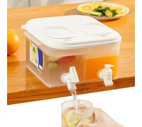 MLKLDOU Fridge Jug Dispenser with Tap 5L Juice Drinks Chiller，Refrigerator Cold Kettle Large Capacity Water Fountains for Party Making Iced Coffee、Lemonade、Fridge Drink Dispenser