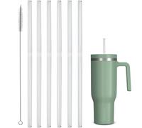 MLKSI Straw Replacement for Hydrapeak Voyager 40 oz Tumbler With Handle, 6 Pack