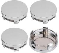 MLLAS 4 Pcs Car Hub Centre Caps for BMW 4 Series Coupe F32 F36 G22 G26/Cabrio F33 G23, Universal Wheel Hub Caps Wheel Center Caps Waterproof Anti-Rust Dustproof,Silver-68mm