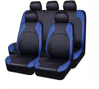 MLLAS Car Seat Covers Full Set for Nissan Qashqai I J10 2007 2008 2009-2014, Leather Seat Protector Front and Rear Covers Waterproof Non-Slip Accessorie.,A