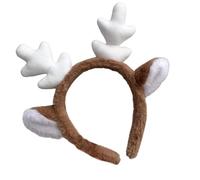 [Mllepjdh] 2.Cozy Deer Antler Hair Accessories, Lightweight Design, Add Smooth Hair for Party, Family, Boys, Girls, Unisex, Party