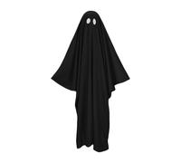 [Mllepjdh] 2.Creepy Ghost Cloak Halloween Costume Adult Kids Party Breathable Polyester Cotton Design Spooky Party Cosplay Costume