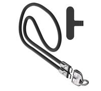 Mllepjdh 2 in 1 Detachable 240W USB C Phone Lanyard Long-Lasting Braided Charging Cord & Adjustable Neck Strap 120cm Braided Mobile Lanyard Charging Cord