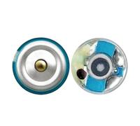 Mllepjdh 2. Premium 10mm Dynamic Unit Gold-Coated Diaphragm Double Chamber Design Hi-Res Sound Reproduction Headphone Replacement