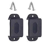Mllepjdh 2 Set Metal Radio Dashboard Mount Bracket Screw on Design for Vehicle Communication Devices Car Talkies Metal Radio Dashboard Clip