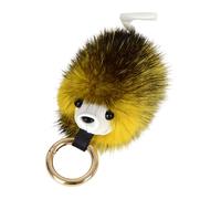Mllepjdh 3. Lightweight Hedgehog Keyring With Sturdy Clip Faux Hair Bag Charm For Women Men Versatile Car And Purse Decoration Luxurious Keychain Bag Charm