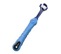 Mllepjdh 3 Sided Pet Toothbrush for Dogs Teeth Care Dog Cats Cleaning Mouth Brush Preventing Bad Breath Gums Problems Pet Dog Cats Toothbrush for Small Large Breed Dogs Shih Tzu Kitten Puppy Soft