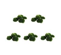 Mllepjdh 5pc Artificial Green Moss Stone Fake Rock Micro Landscape Decor Accessories Aquarium Stones