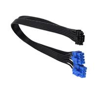 Mllepjdh 8Pin 16Pin High Efficiency GPU Power Cord For Demanding Servers Applications Flexible PVC With Overloads Protections