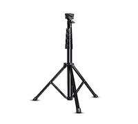 Mllepjdh Aluminum Selfie Tripod Anti Rustproof 1.3/1.6m Cellphone Tripod Angle Adjustable Tripod Stable Slip Cell Phone Tripod Holder for Camera Fill Light Multifunction, 1.3M bracket