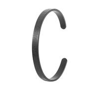 [Mllepjdh] Ayatul Kursi Sutra Cuff Stainless Steel Jewelry Personality Calligraphy Arabic God Messenger Bracelet Adjustable Bangle Indian For Women, フリーサイズ