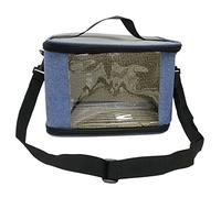 Mllepjdh Bird Cage Squirrel Travel Bag Folding Portable Bag for Small Bird Parrot with Transparent Window Bird Travel Bag Perch Bird Travel Bag Small