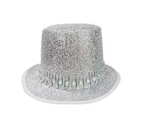 [Mllepjdh] Ceremony Hat Cosplay Party All Match Magician Hat Stage Performer Fedoras Adult Formal Event Hat Unisex President