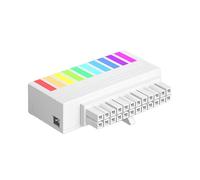 Mllepjdh Compact 24pin Power Connector Neatly Arrange Wire Adapt To Small Environments Easy Cable Organization