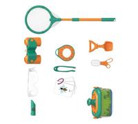 Mllepjdh Curiosity Toy Set for Nature Watching Play with Goggles Binoculars Catching Tools and Learning Toy Family Outdoor Fun Curiosity Set