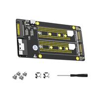 Mllepjdh Double NVME To SFF8654 8i Adapter Motherboards PCIe Bifurcation For Gamers And Professional Users Accessory