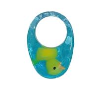 [Mllepjdh] Durable resin yellow ring finger accessories add playful charm to casual gatherings and birthday parties. Birthday gift