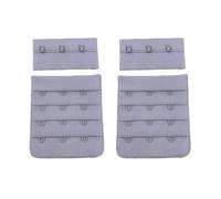 Mllepjdh Elastic Bra Extenders 3Hooks/4 Hooks Soft Adjustable Back Straps Comfortable Bras Band Extension For Women Accessories Bra Extenders