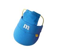 Mllepjdh Embroidered Letter Dog Sun Hat Adjustable Summer Baseball Cap for Outdoor Activities Walking