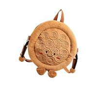 [Mllepjdh] Funny Bread Inspired Luxury Crossbody Bag with Adjustable Strap and Multi Compartments for Daily Essentials Unique Food Shaped Shoulder Wallet, c, Large